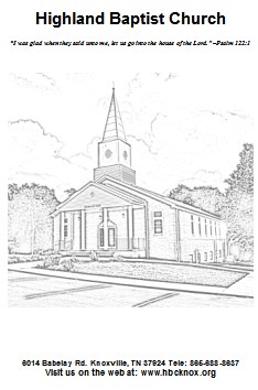 Click to view this weeks church bulletin!