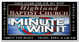 Minute to Win It Games!!!
